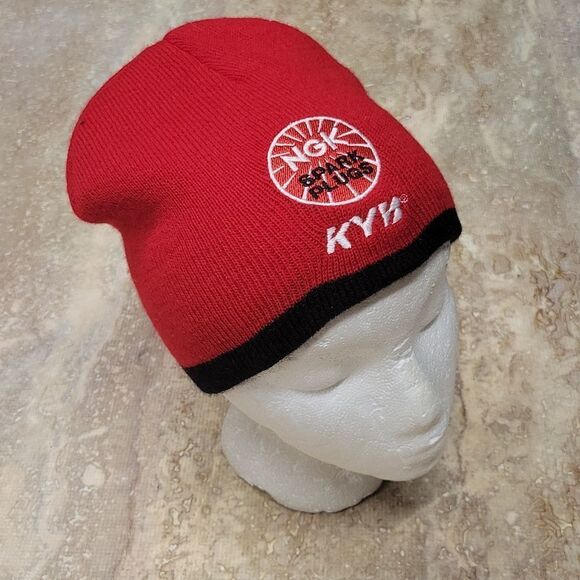 NGK SPARKPLUGS AUTOPARTS INT. MENS WINTER BEANIE OSFM - Picture 1 of 4